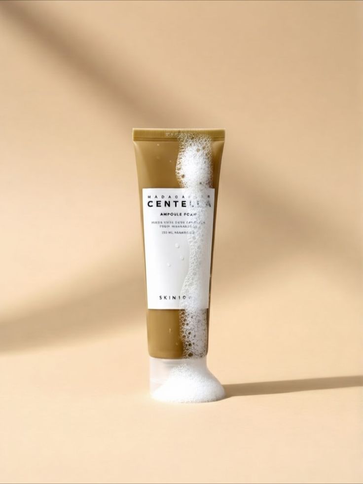 SKIN1004 Madagascar Centella Face Cleanser Ampoule Foam - Korean Gentle Low pH Wash