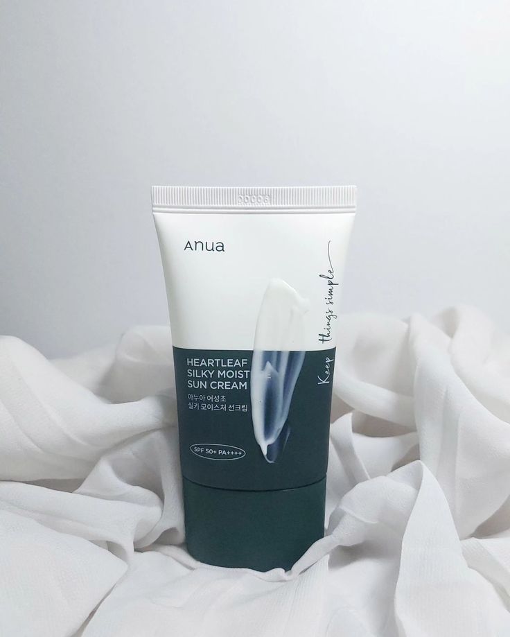 Anua Heartleaf Silky Moisture Sun Cream