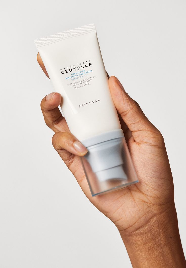 SKIN1004 Madagascar Centella Water-Fit Sun Serum - Lightweight Moisturizing SPF Glow